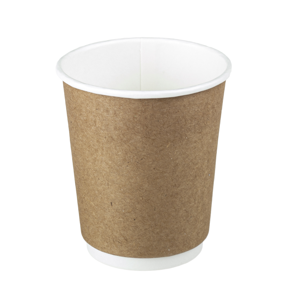Pappbecher braun doppelwandig Kraftpapier 300ml