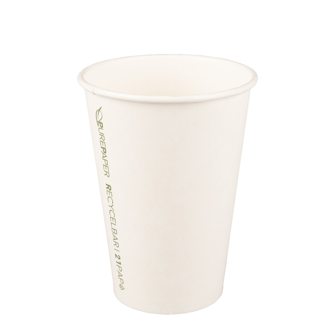 PUREPAPER Papierbecher Vending weiß 180ml recycelbar