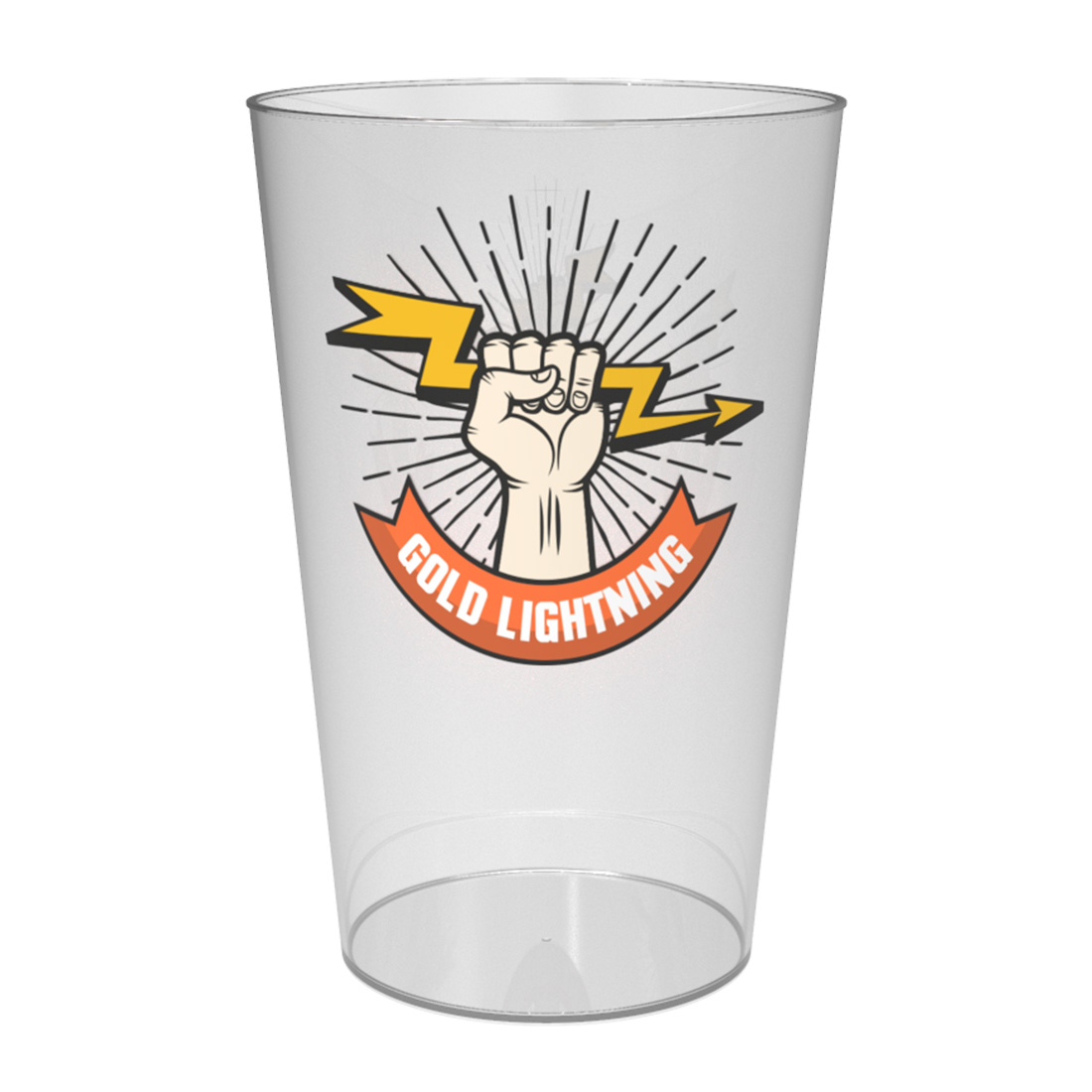 Mehrwegbecher 500ml PP Digitaldruck & Rundumdruck