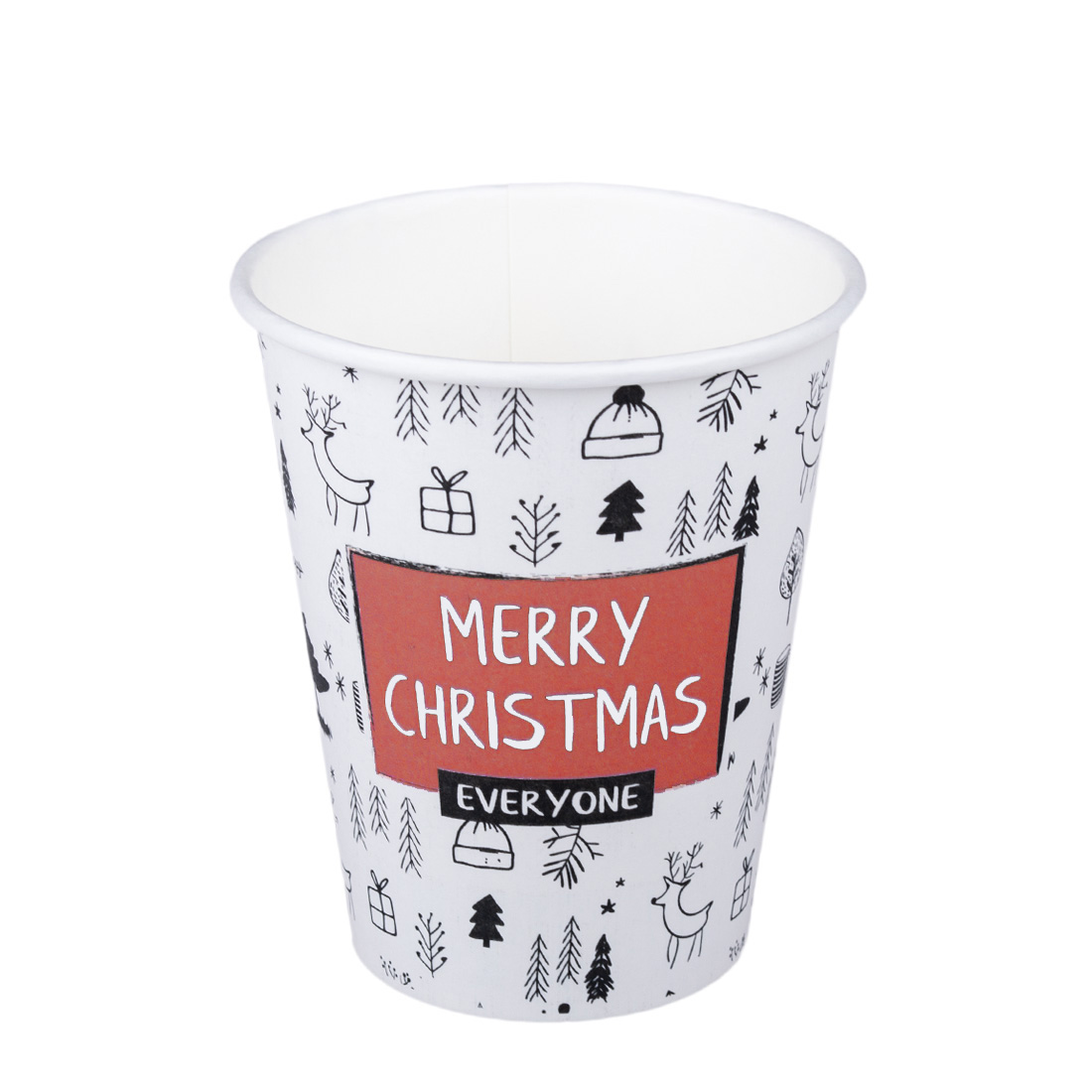 Pappbecher Merry Christmas 200ml