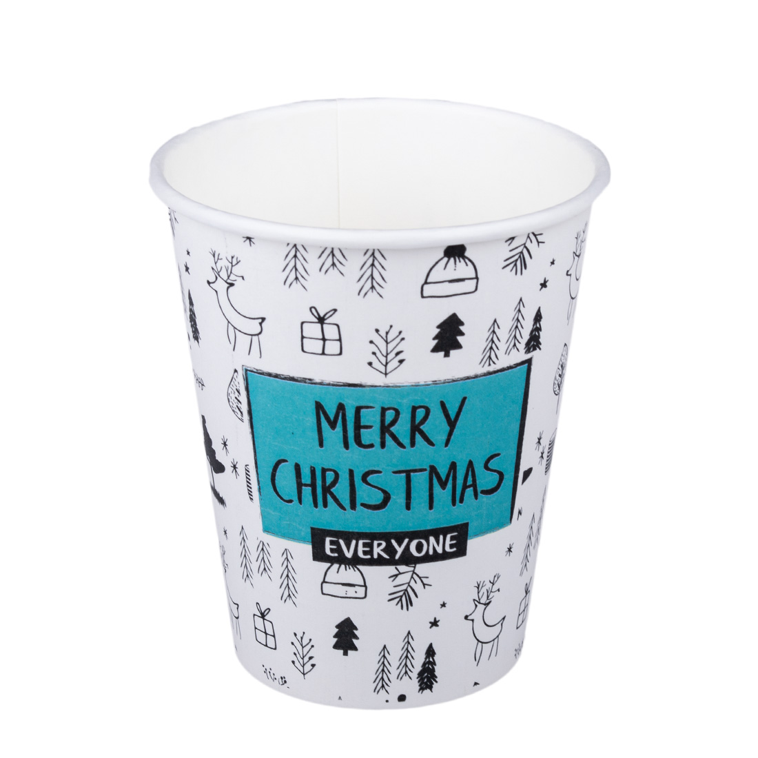 Pappbecher Merry Christmas 250ml/300ml